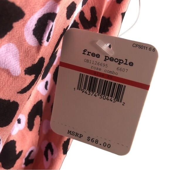 Free People Intimately Bare It All Rose Combo Lace Detail Bodysuit - Picture 9 of 9